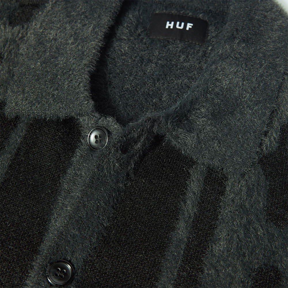 huf kn00571 patterson sweater black