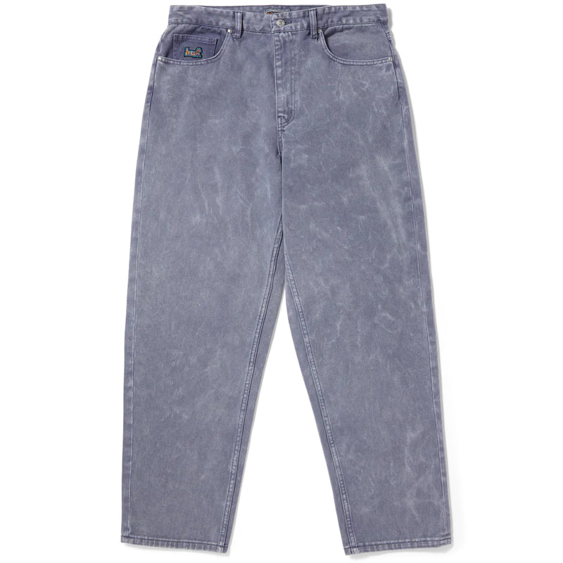 huf pt00310 cromer washed pant dust purple
