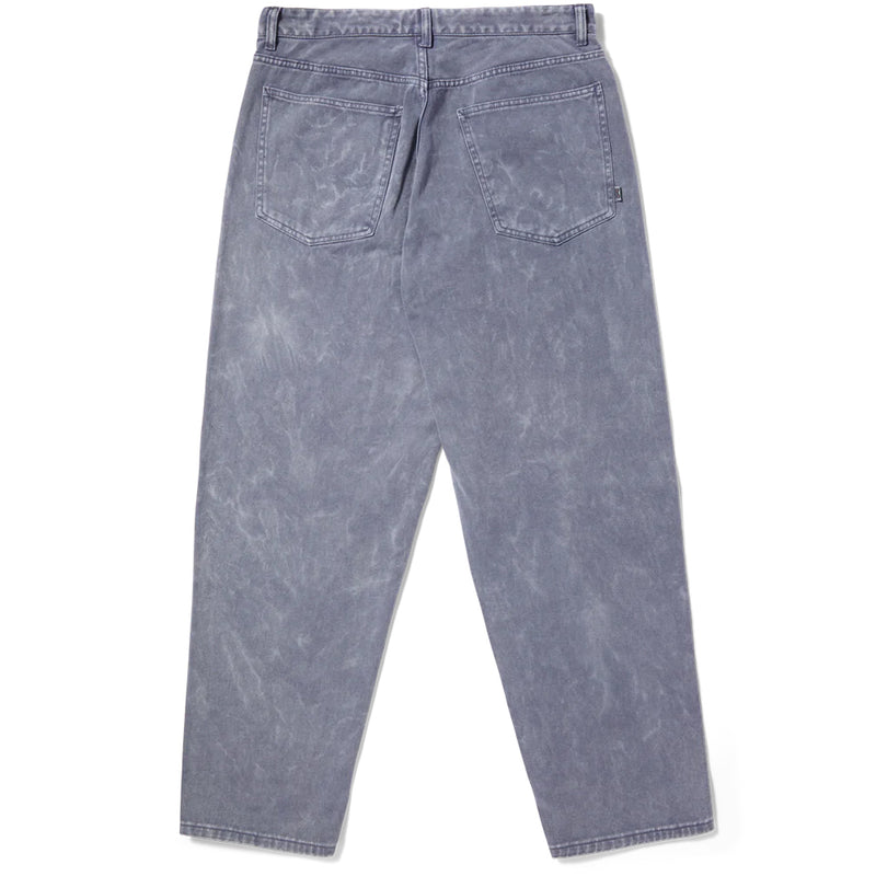huf pt00310 cromer washed pant dust purple