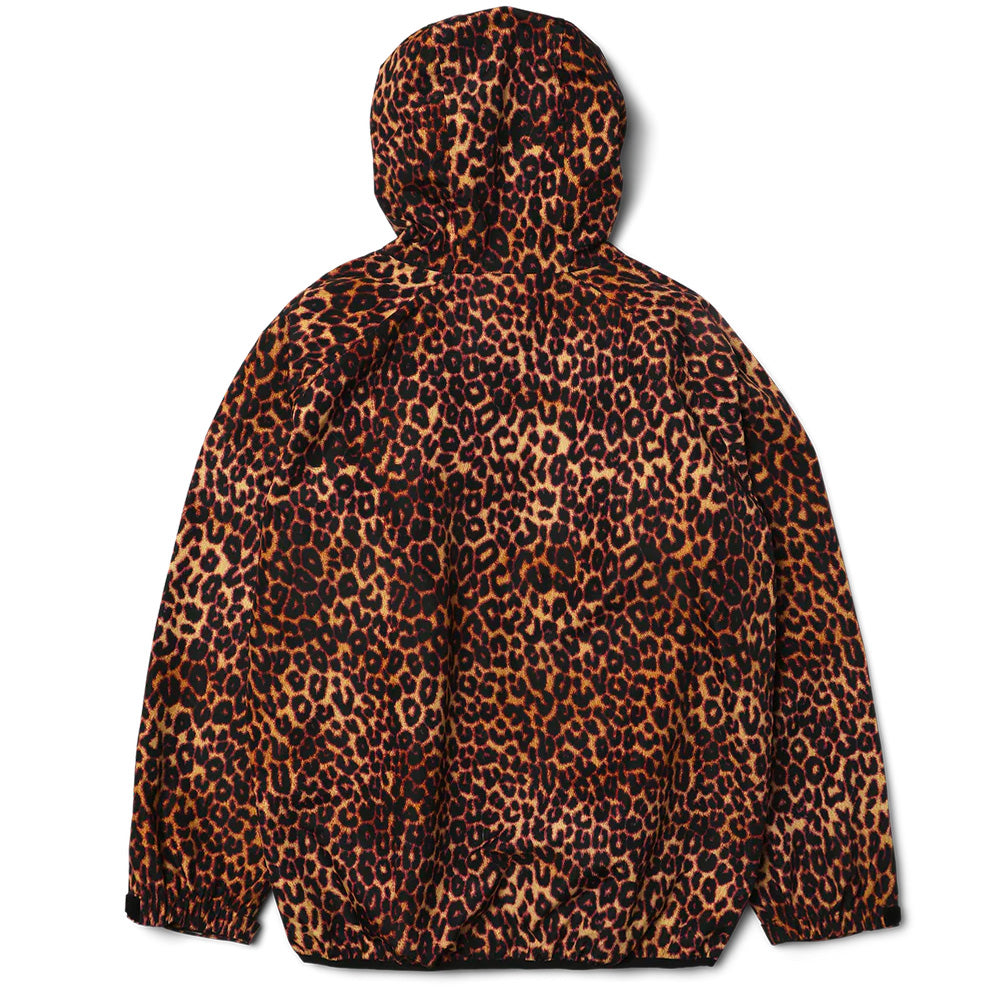 HUF HUF RAINIER PRINTED SHELL JACKET // BROWN