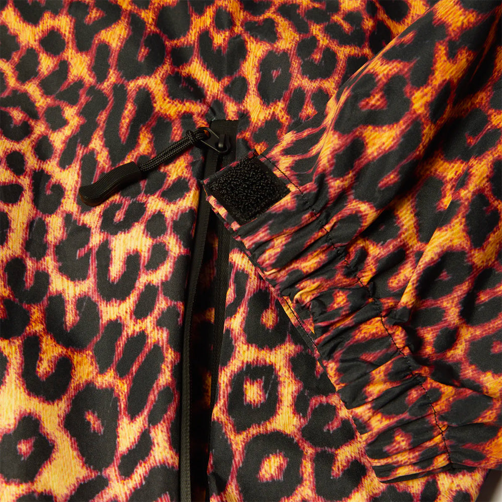 HUF HUF RAINIER PRINTED SHELL JACKET // BROWN