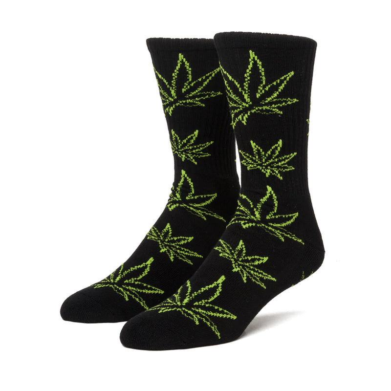 huf sk00787 outline plantlife sock black