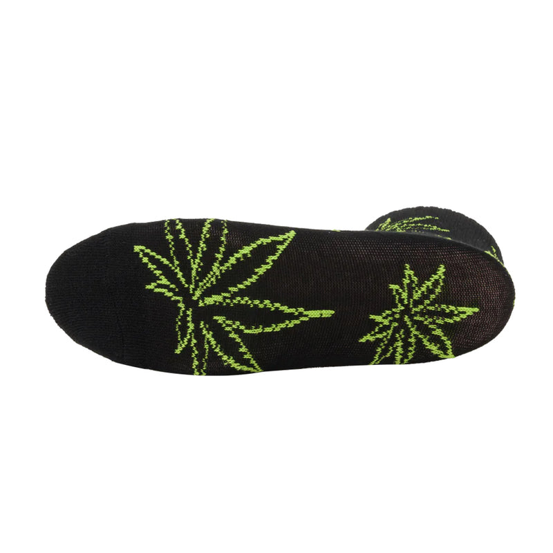 huf sk00787 outline plantlife sock black