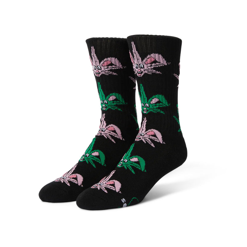 huf sk00811 lucky crew sock  black