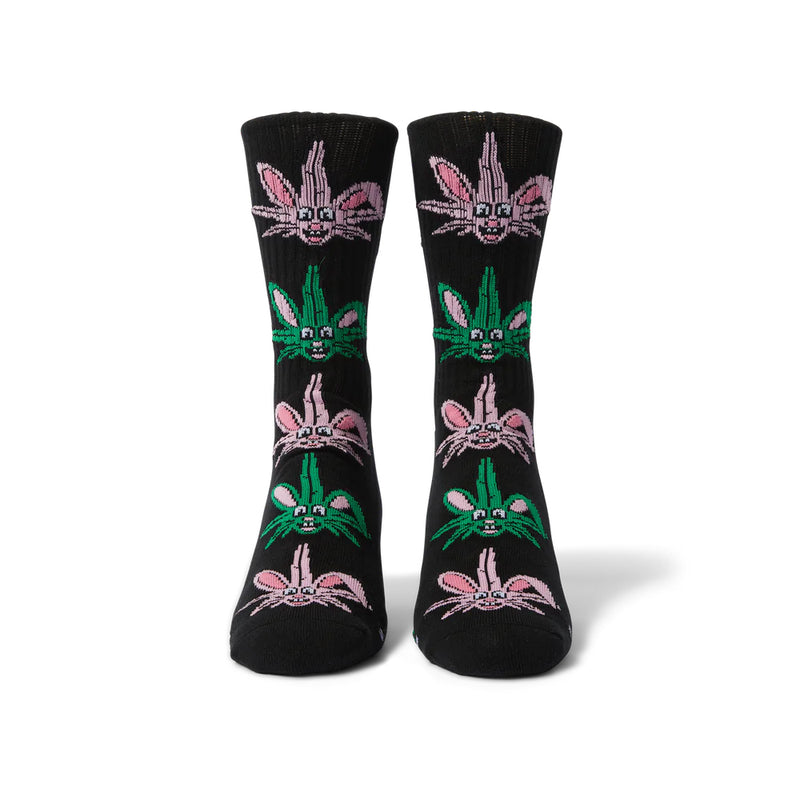 huf sk00811 lucky crew sock  black