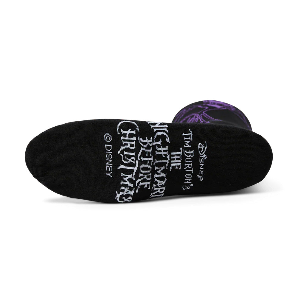 huf sk00931 jack skellington crew sock black