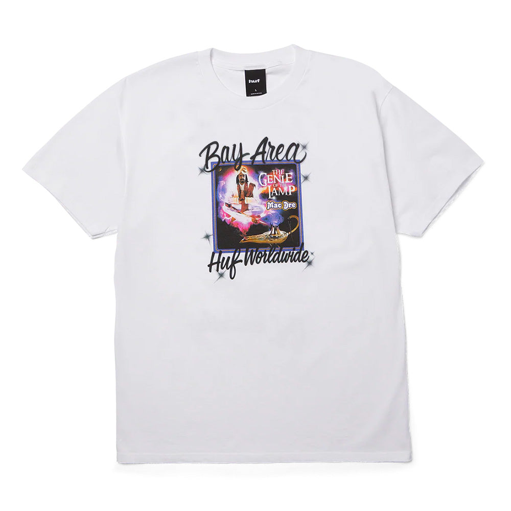 HUF HUF THIZZ FOR LIFE SS TEE // WHITE