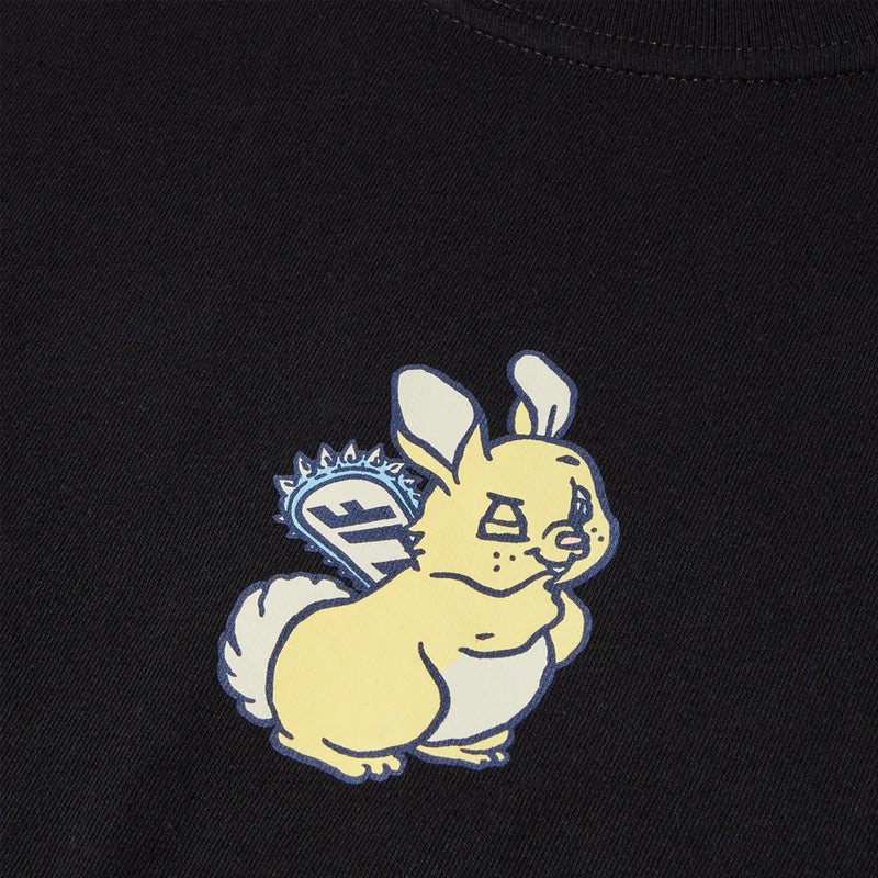 huf ts02108 bad hare day t shirt black