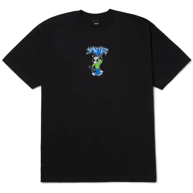 huf ts02135 bad cat tee black