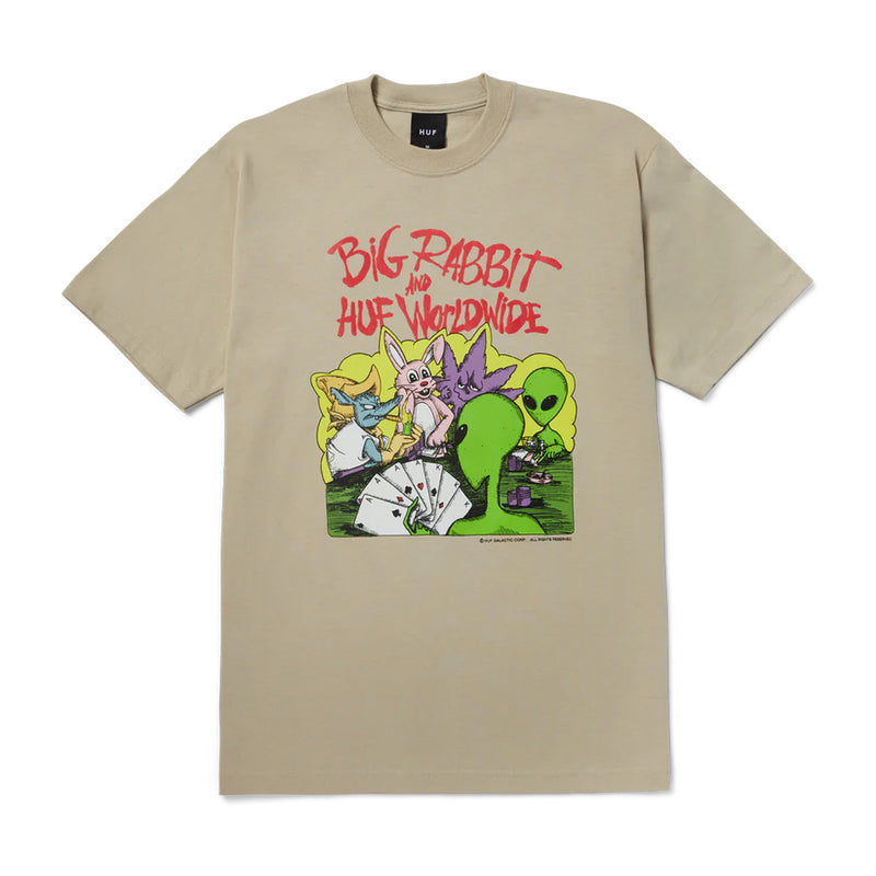 huf ts02160 x freddie gibbs high stakes t shirt clay