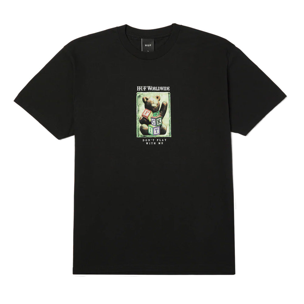 huf ts02561 gift bear ss tee black