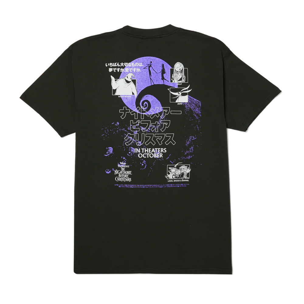 huf ts02605 x nightmare ss tee vintage black