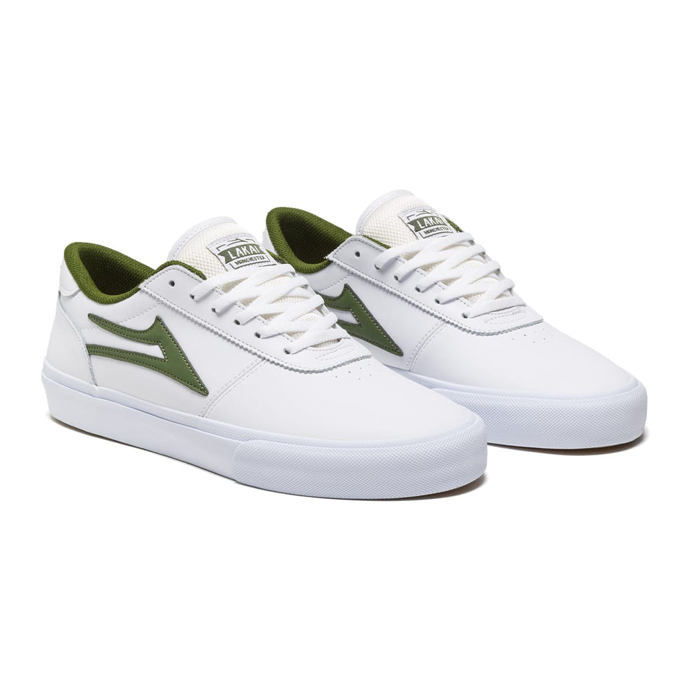 lakai ms4230200a00 wholl manchester white olive leather