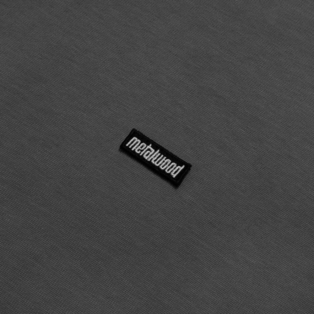 METALWOOD MINI METAL LOGO HEAVYWEIGHT T-SHIRT // TAR