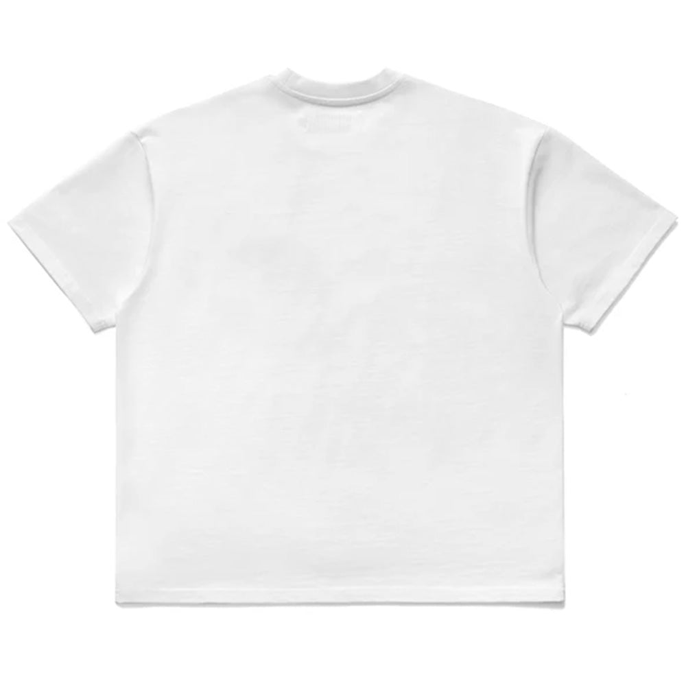 METALWOOD MINI METAL LOGO HEAVYWEIGHT T-SHIRT // WHITE