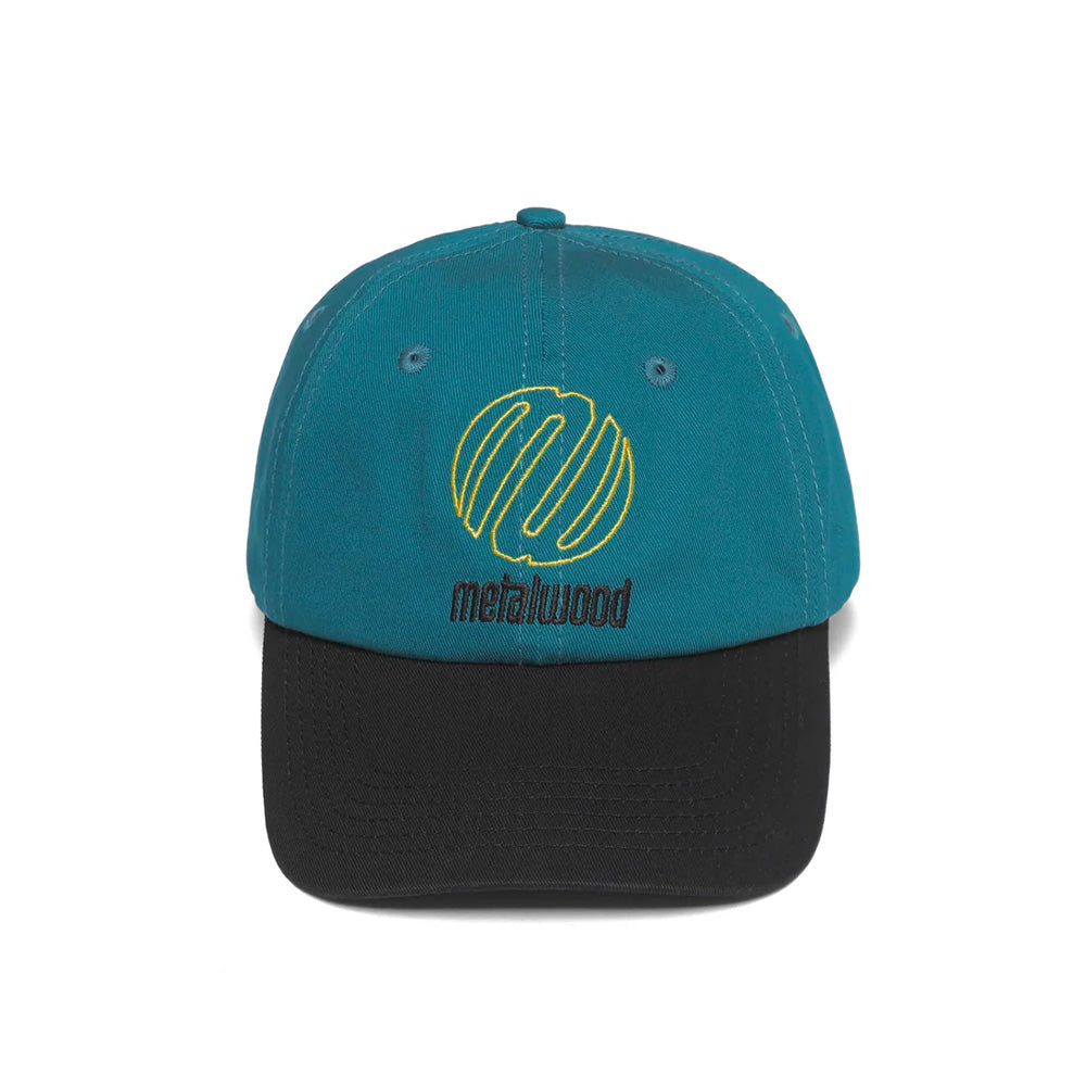 metalwood mws251 107 grn team logo dad hat green