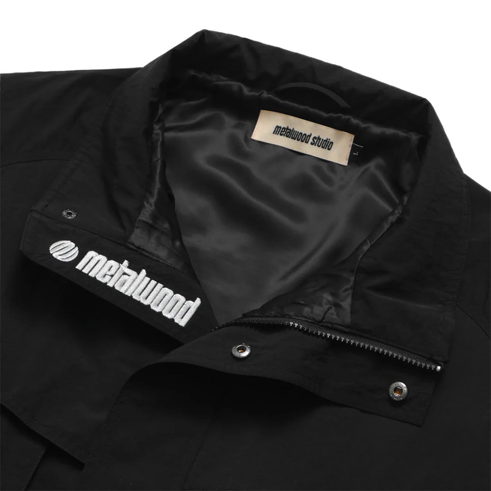 metalwood mws255 109 blk bomber jacket black