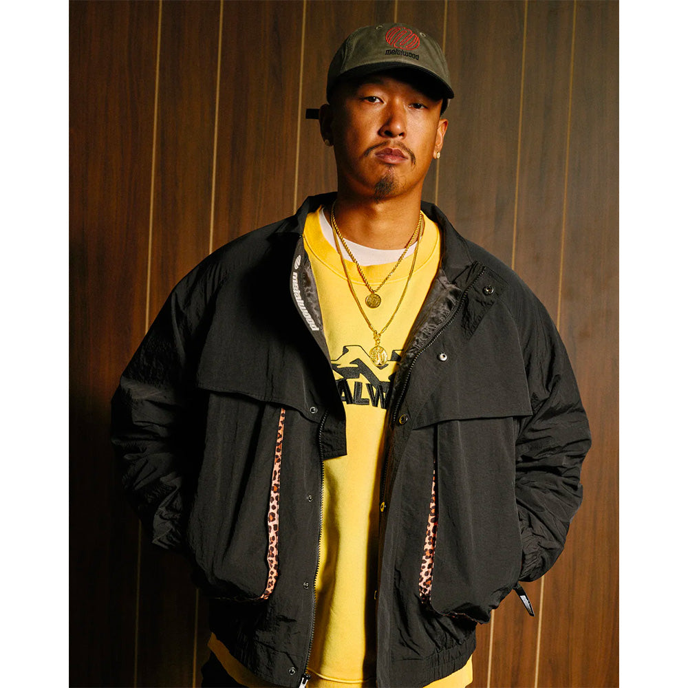 metalwood mws255 109 blk bomber jacket black