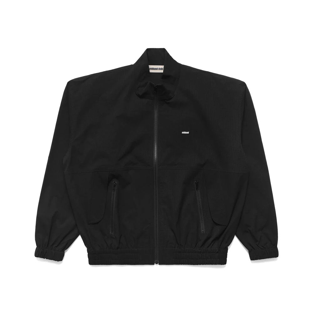 metalwood mws255 111 blk lightweight track jacket black