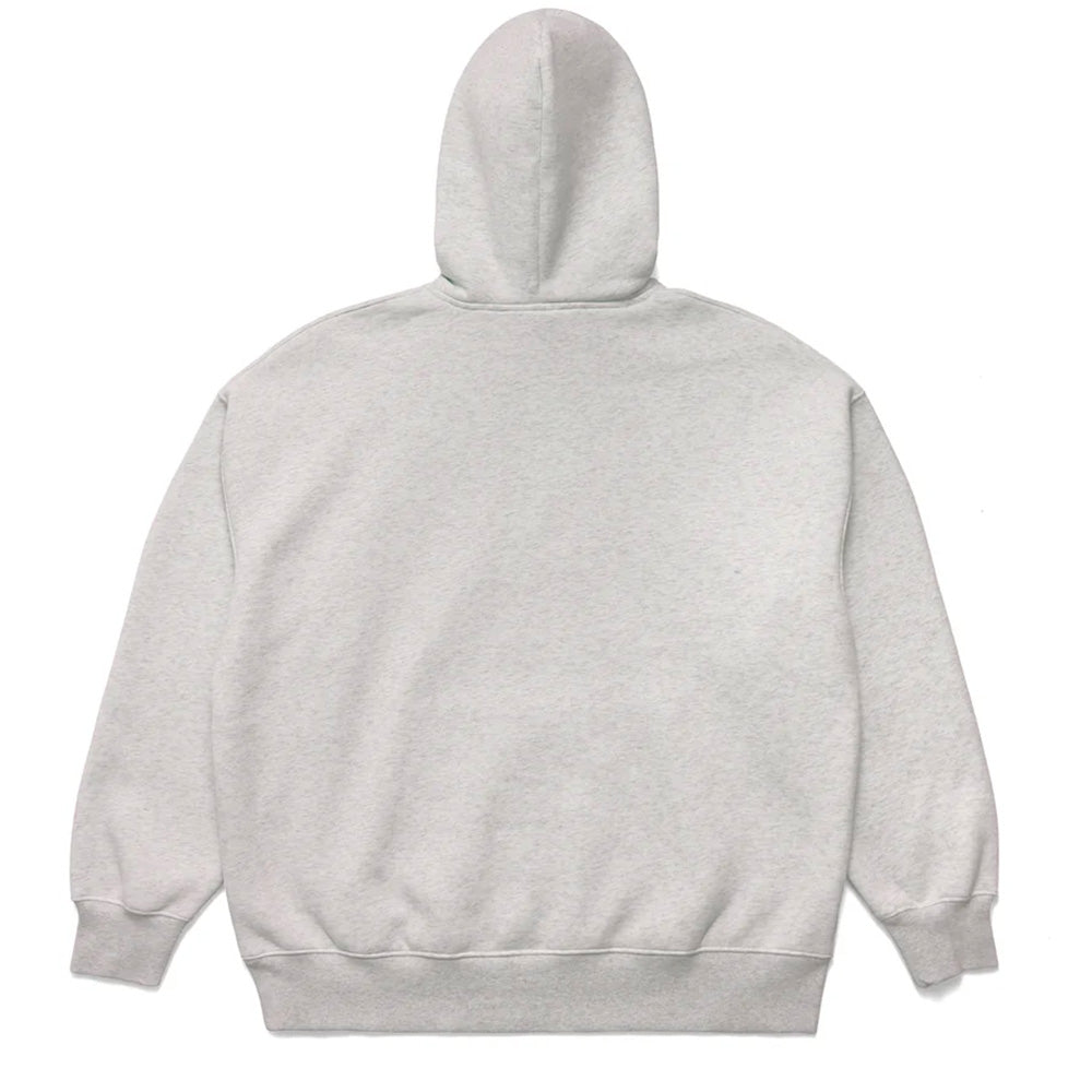 METALWOOD STONEHENGE HOODED SWEATSHIRT // HEATHER GREY