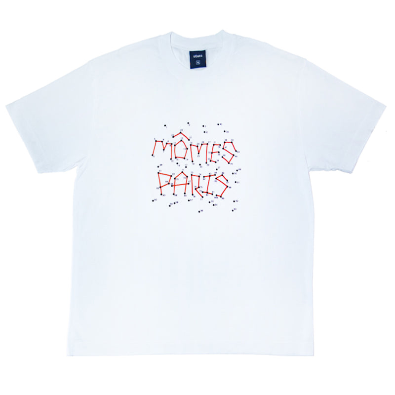 momes 104 child game tee white