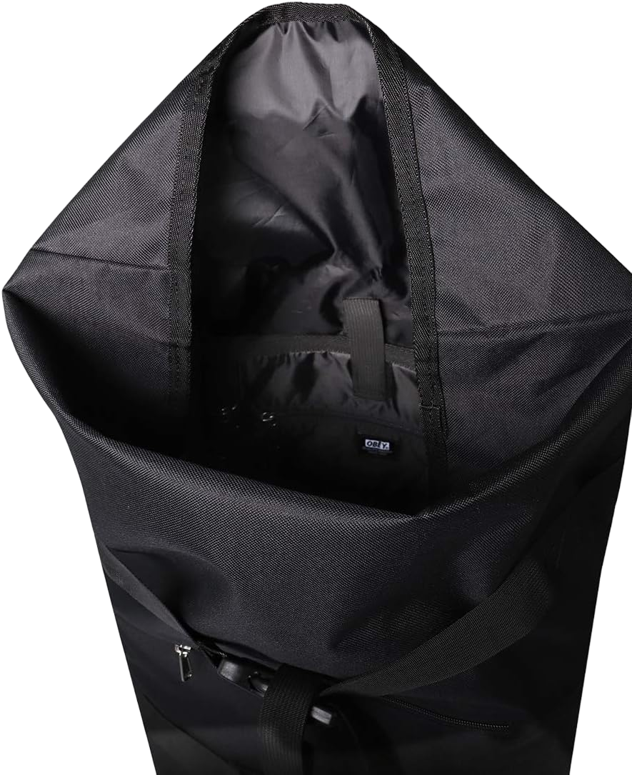 obey 100010061 revolt rolltop bag black