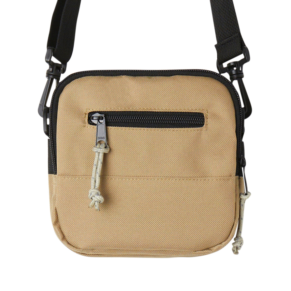 obey 100010150 obey small messenger bag caramel brown