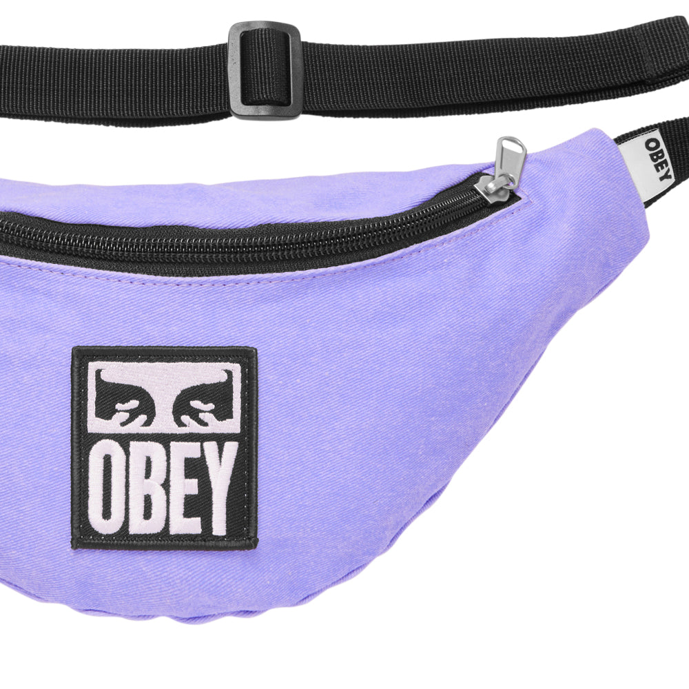 obey 100010153 obey wasted hip bag ii pigment hydrangea