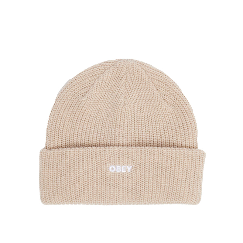 obey 100030163 future beanie silver grey