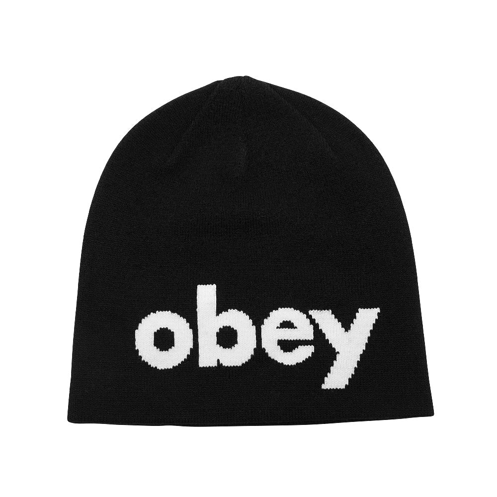 obey 100030191 lowercase beanie blk black