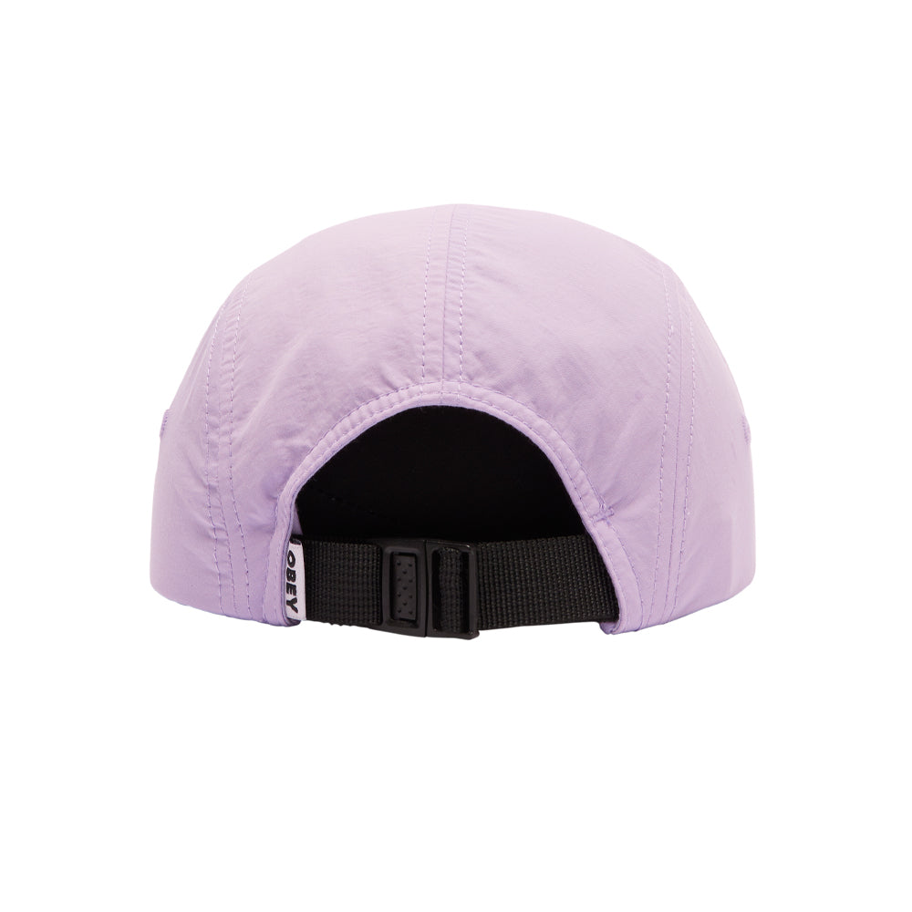 obey 100149101 icon patch camp cap orchid petal