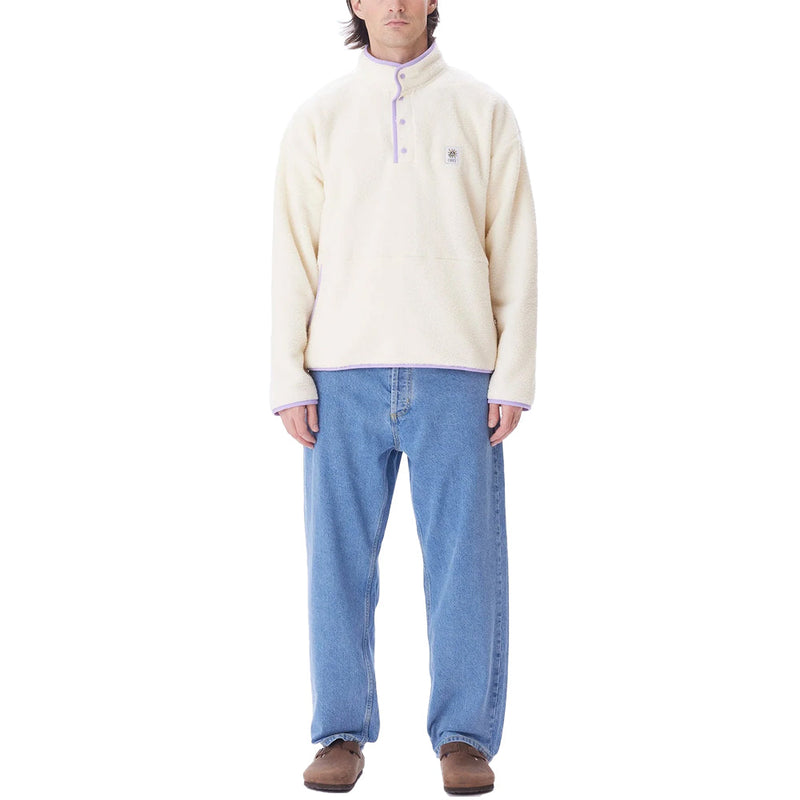 obey 121800538 rays mockneck unbleached