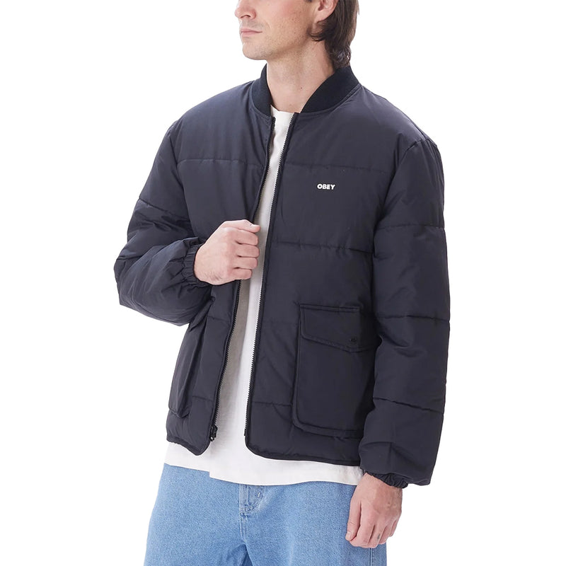 obey 121800546 charlie jacket black