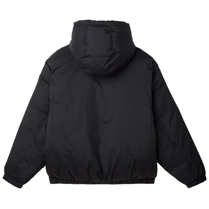 obey 121800547 retreat hooded jacket black