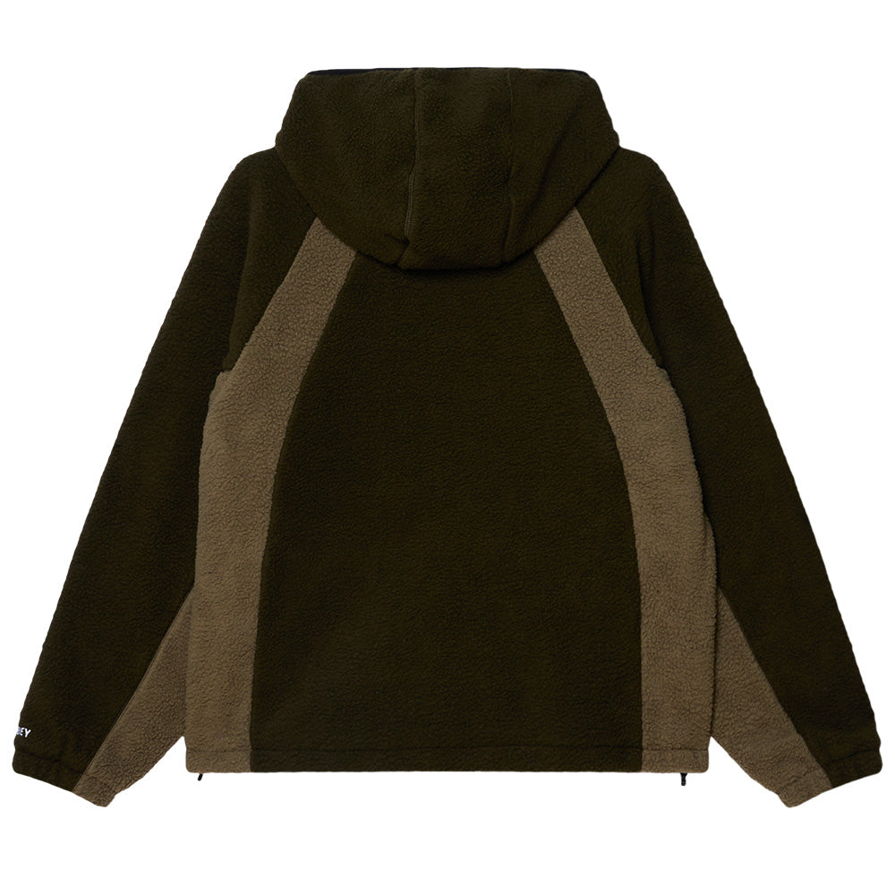 obey 121800604 alta fleece jacket rosin multi