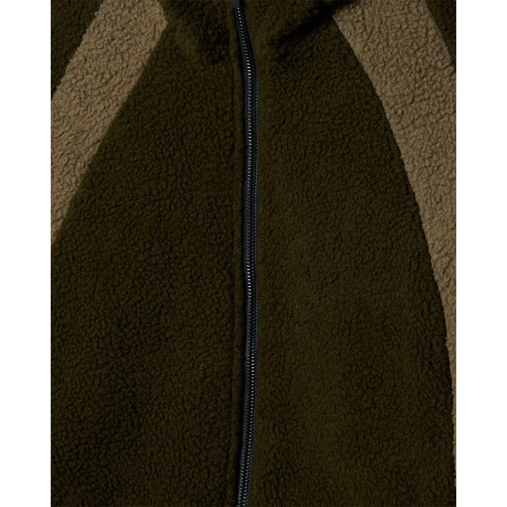 obey 121800604 alta fleece jacket rosin multi