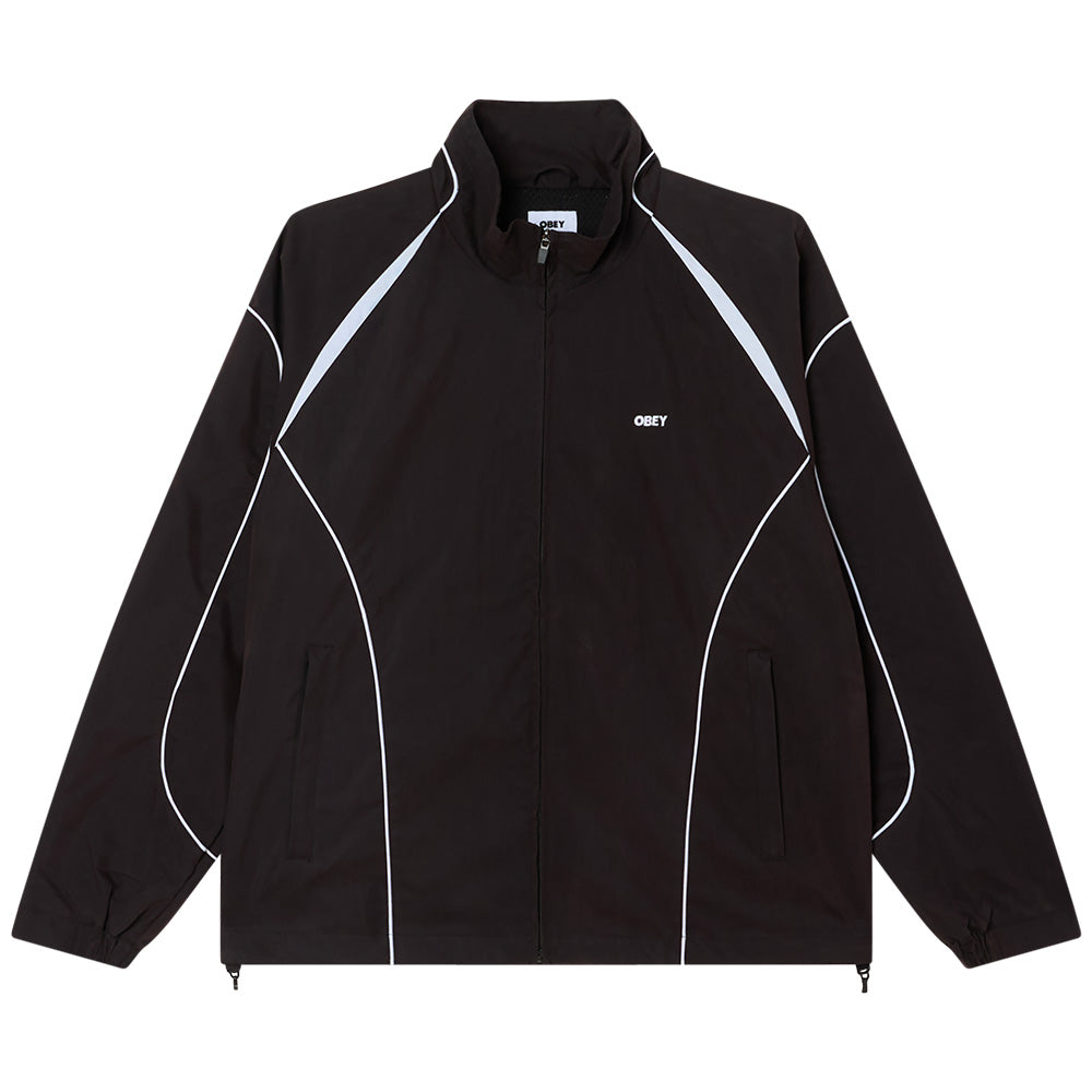 obey 121800618 practice windbreaker black