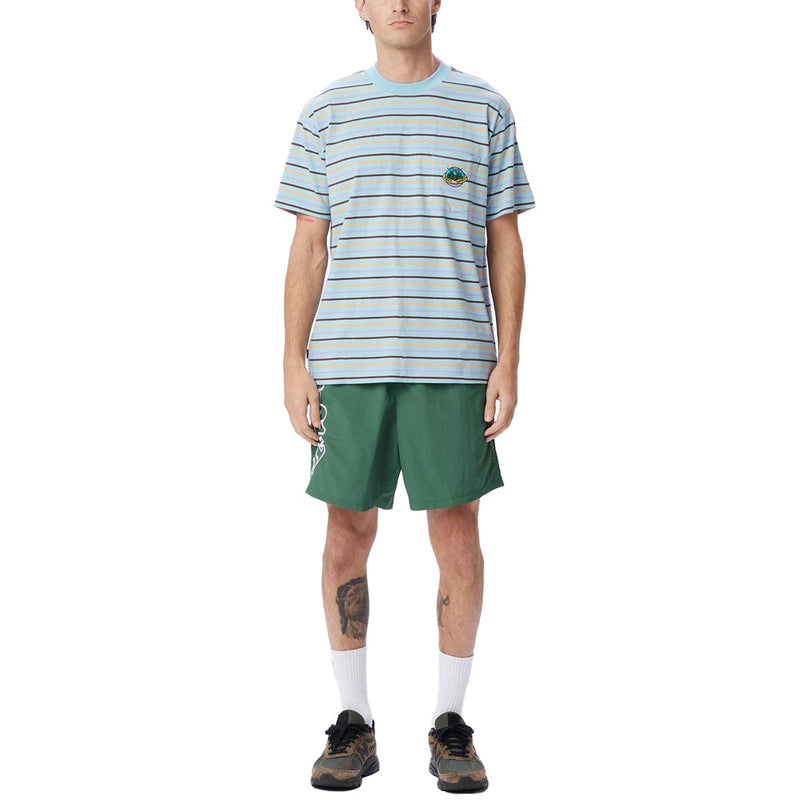 obey 131080346 planet pocket tee sky blue multi