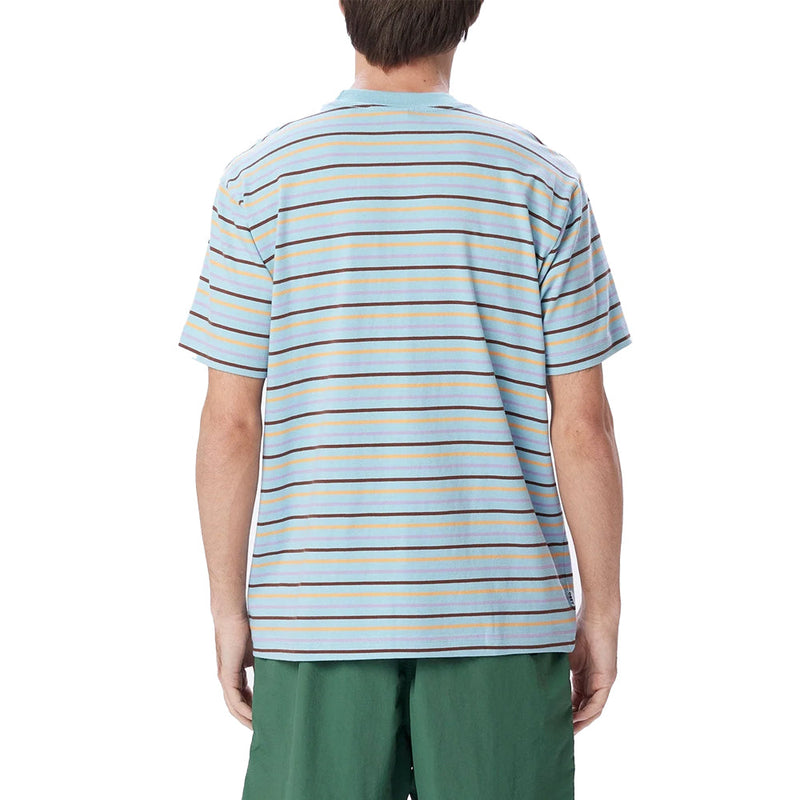 obey 131080346 planet pocket tee sky blue multi
