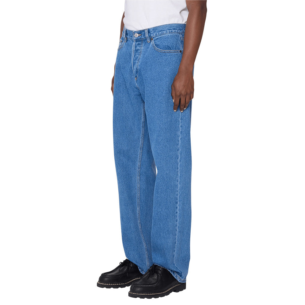 obey 142010077 hardwork denim light indigo