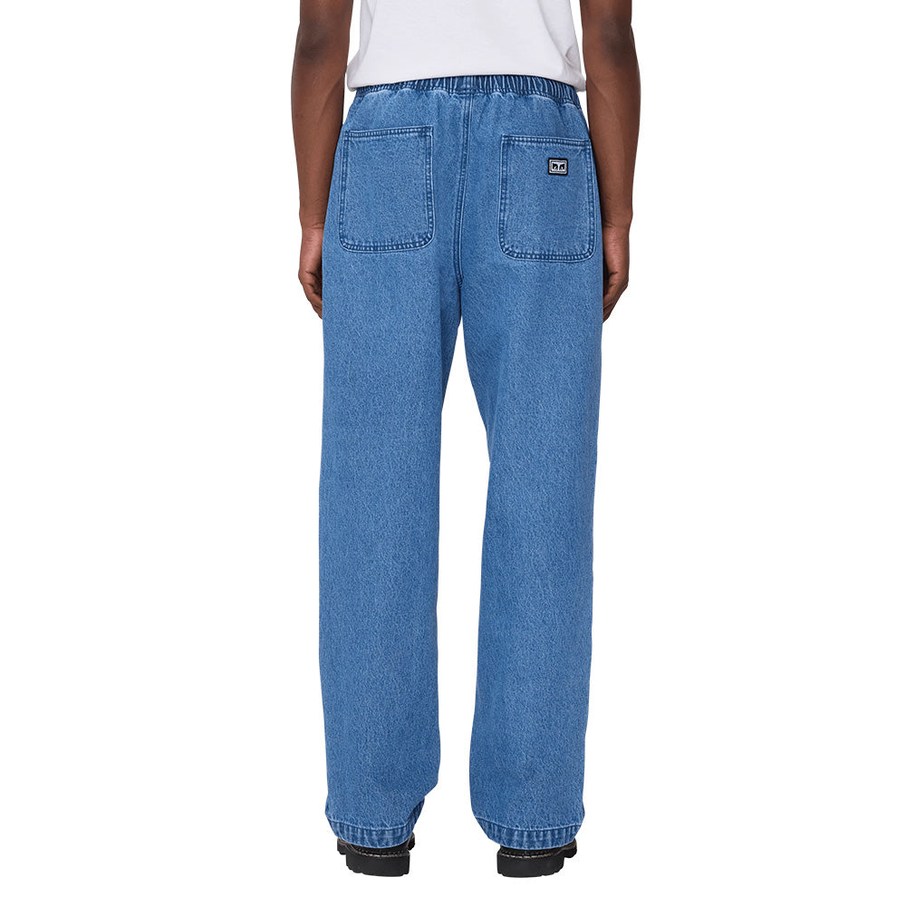 obey 142010079 easy denim pant light indigo