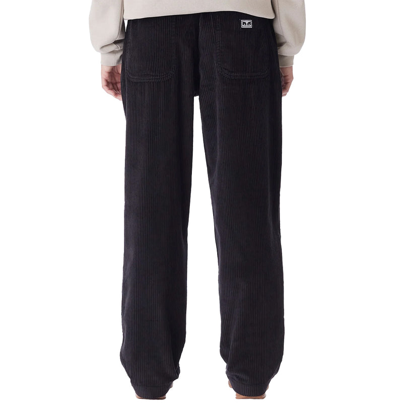 obey 142020195 easy cord pant digital black