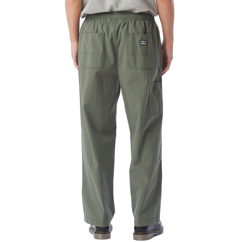 obey 142020203 big easy canvas pant smokey olive