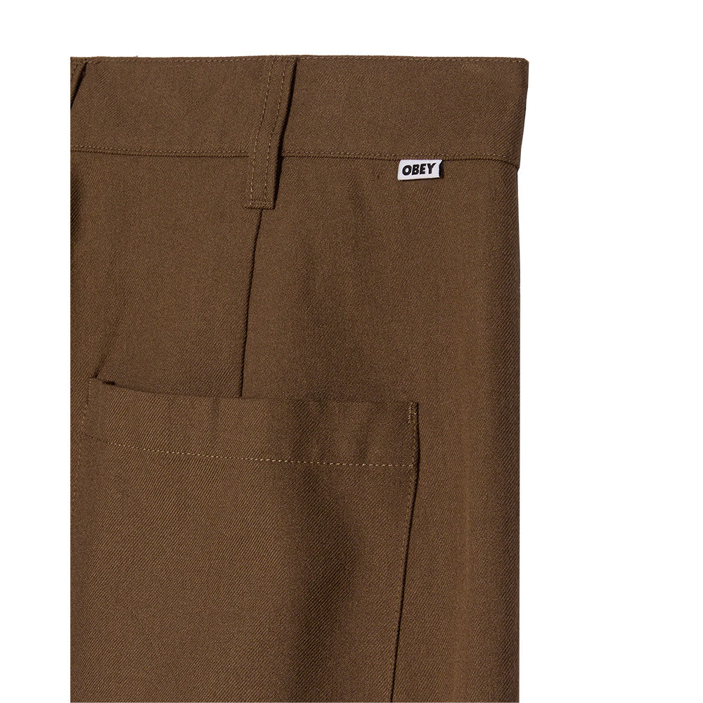 obey 142020243 oliver pleated pant wren