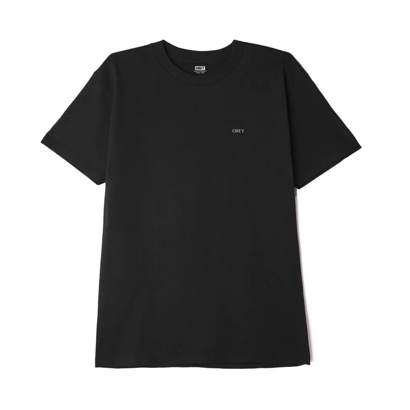 obey 165262806 endless power classic t shirt black