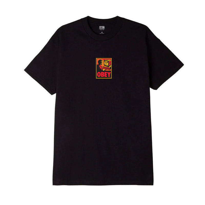 obey 165263482 computer tee black