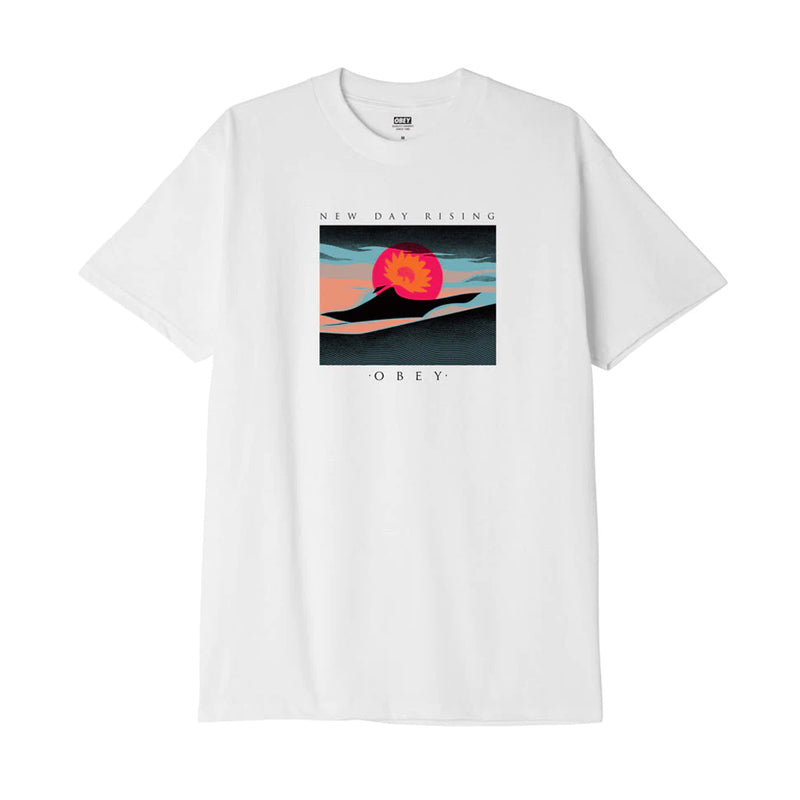 obey 165263594 obey a new day rising tee white