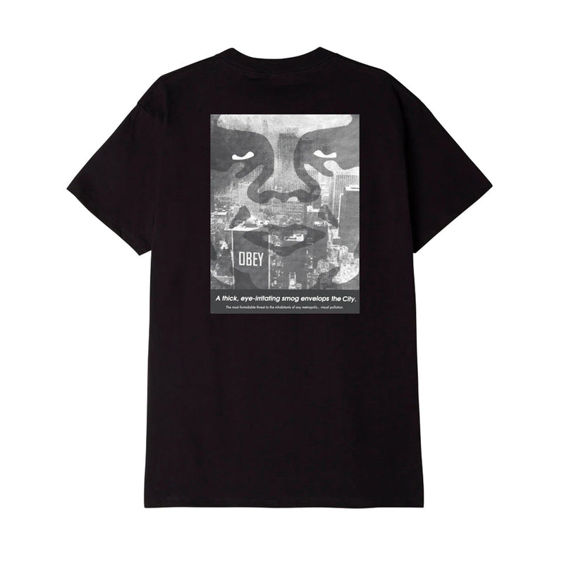 obey 165263595 obey nyc smog tee black