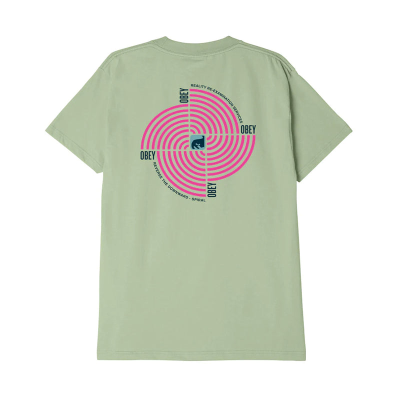 obey 165263597 obey downward spiral tee cucumber