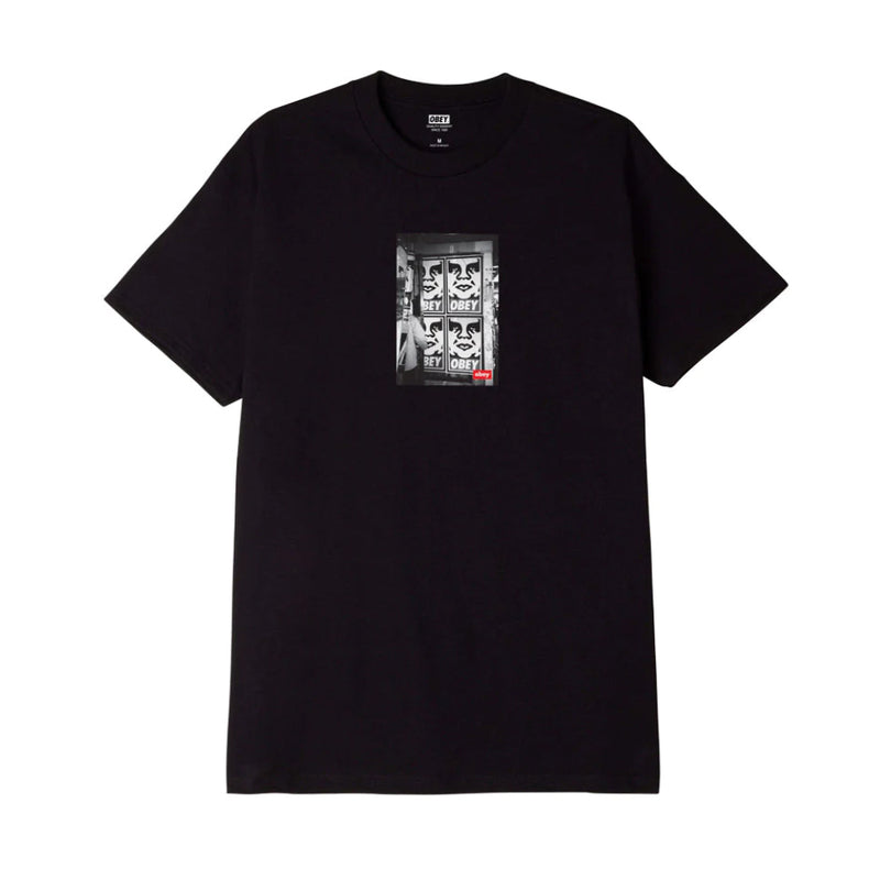 obey 165263622 obey icon photo tee black